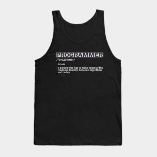 programmer, definition Tank Top